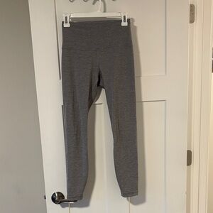 Like new lululemon align leggings - Heathered gray